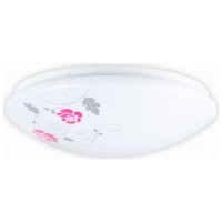 Plafoniera LED Rose 48 LED 24W 6500K, 38 cm, alb, Erste - vedere laterala