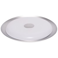 Plafoniera LED Venus 24W 1680lm 4000K rotunda 45.6cm alb-gri
