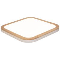 Plafoniera LED Squarewood 36W 4000K 48cm Alb-Natur, Erste - vedere laterala