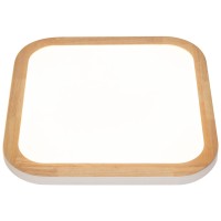 Plafoniera LED Squarewood 36W 4000K 48cm Alb-Natur, Erste - ambalaj