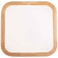Plafoniera LED Squarewood 36W 4000K 48cm Alb-Natur, Erste - imagine 5