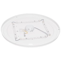 Plafoniera LED Tiles 40W 4000K 485mm, alb, Erste - imagine 5