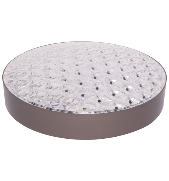 Plafoniera LED Radiance 40W 2600lm 4000K, 48.5cm, bej satinat