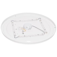 Plafoniera LED Radiance 40W 2600lm 4000K, 48.5cm, bej satinat - ambalaj