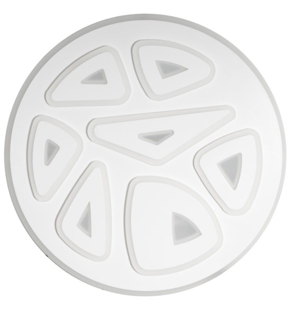 Plafoniera LED Lyam 120W 6500lm 3000-6500K CCT 49cm, dimabila cu telecomanda