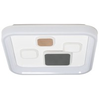 Plafoniera Nova LED 92W 4500lm CCT 3000-6400K 48cm, alba - vedere laterala