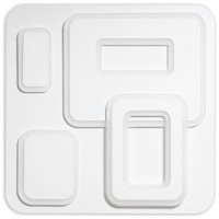 Plafoniera LED Bary 95W CCT 3000-6400K, 5000 lm, 48 cm, alb