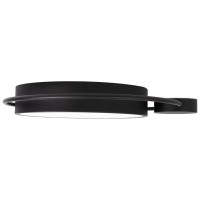 Plafoniera LED Moon 28W 1400lm 3000K 44cm, negru, Erste - imagine 6