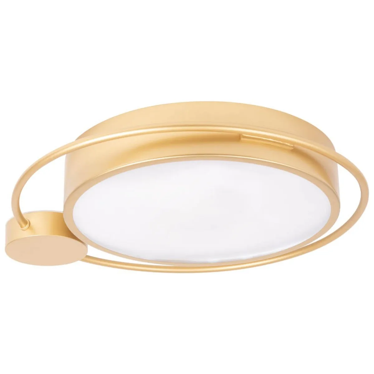 Plafoniera LED Moon 28W 1400lm 3000K 44cm auriu Erste