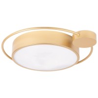 Plafoniera LED Moon 28W 1400lm 3000K 44cm auriu Erste - vedere laterala