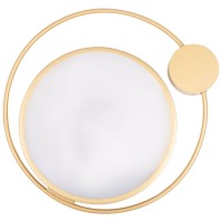 Plafoniera LED Moon 28W 1400lm 3000K 44cm auriu Erste - imagine 5