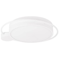 Plafoniera LED Moon 28W 1400lm 3000K 440mm alb Erste - vedere laterala