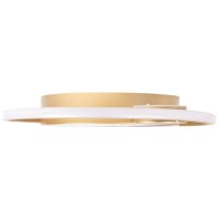 Plafoniera LED Yumo 36W 4000K 42cm liniara, auriu, Erste - vedere laterala