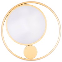 Plafoniera LED Yumo 36W 4000K 42cm liniara, auriu, Erste - detaliu