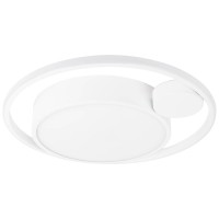 Plafoniera LED Yumo 36W 4000K 42cm alb, Erste - vedere laterala
