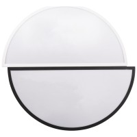 Plafoniera LED Half 34W 3CCT 3000-6500K 42cm alb-negru, Erste - ambalaj