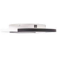 Plafoniera Snail LED 45W 3CCT 3000-6500K 42cm slim, alb-negru, Erste - ambalaj