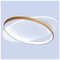 Plafoniera Gravity LED 48W 3360lm 3CCT 48cm, alb-auriu
