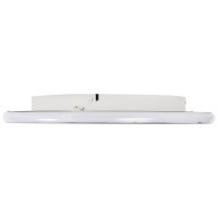 Plafoniera LED Mia 40W 3CCT patrata 40cm, negru, Erste - vedere laterala