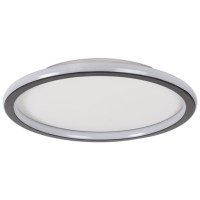 Plafoniera LED Mia 40W 3CCT patrata 40cm, negru, Erste - ambalaj