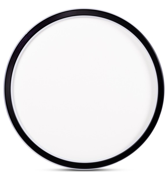 Plafoniera LED Mia 52W 3CCT 3000-6500K 51cm dreptunghiulara negru, Erste