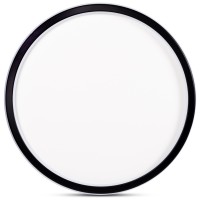 Plafoniera LED Mia 52W 3CCT 3000-6500K 51cm dreptunghiulara negru, Erste