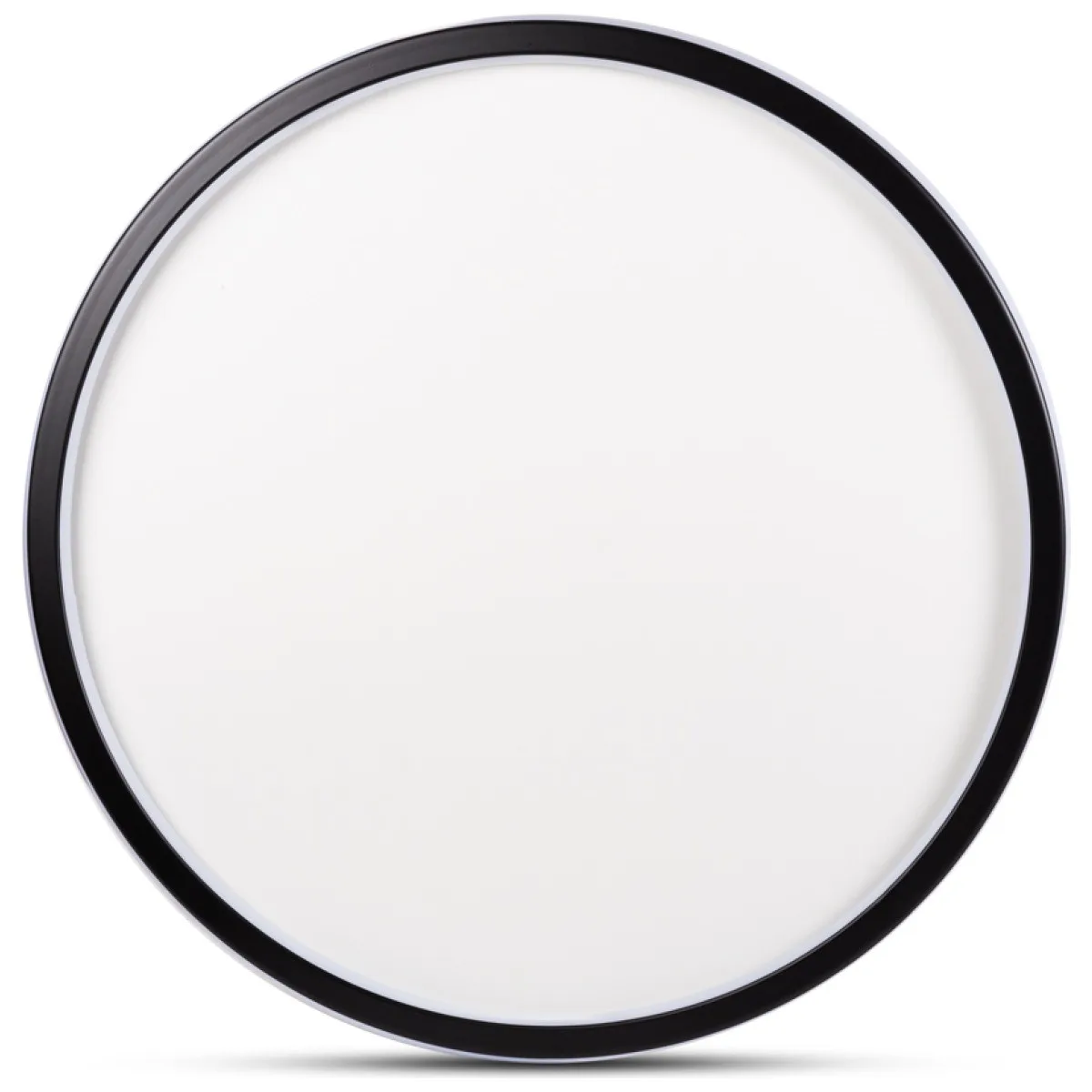 Plafoniera Mia LED 60W 61cm CCT 3000-6500K, negru, Erste