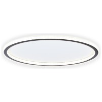 Plafoniera Mia LED 60W 61cm CCT 3000-6500K, negru, Erste - detaliu