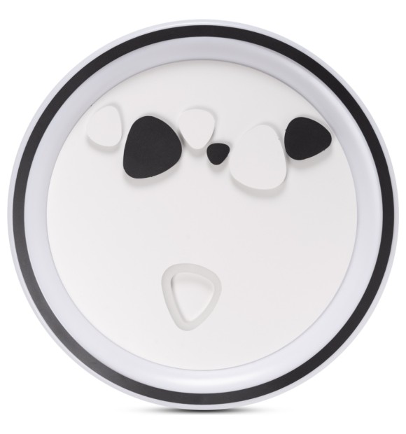 Plafoniera LED Riley 72W 3CCT 3000-6500K 49cm, alb/negru Erste