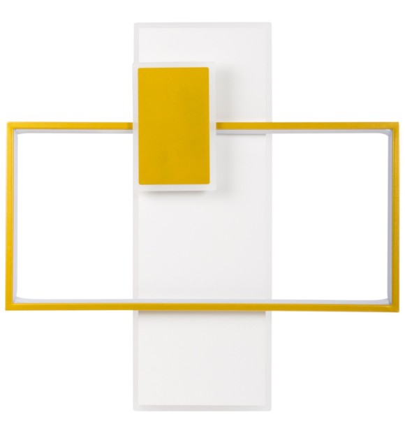 Plafoniera LED Elia 55W 52cm 3CCT 3000-6500K auriu, Erste