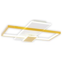 Plafoniera LED Elia 55W 52cm 3CCT 3000-6500K auriu, Erste - ambalaj