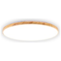 Plafoniera Woody LED 68W 59cm 3CCT 3000-6500K, alb-maro, Erste - vedere laterala