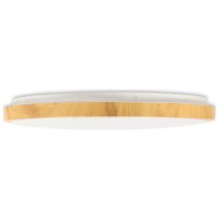 Plafoniera Woody LED 68W 59cm 3CCT 3000-6500K, alb-maro, Erste - detaliu