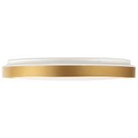 Plafoniera LED Glow Erste 45W 50cm 3CCT 3000-6500K, alb-auriu - detaliu