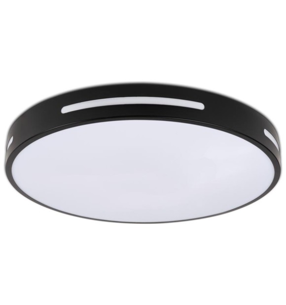 Plafoniera LED Libra 26W 4000K 40cm rotunda, negru, Erste