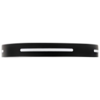 Plafoniera LED Libra 26W 4000K 40cm rotunda, negru, Erste - vedere laterala
