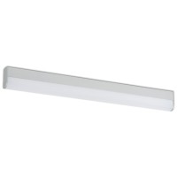 Plafoniera LED Bath Erste 14W 6000K 60cm IP44 silver liniar - vedere laterala