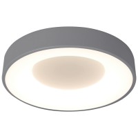 Plafoniera LED Lind 32W 4000K 38cm IP20, gri, Erste - vedere laterala