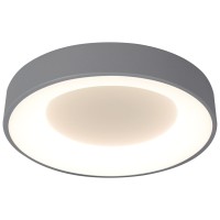 Plafoniera LED Lind 50W 4000K 48cm IP20, gri, Erste - vedere laterala