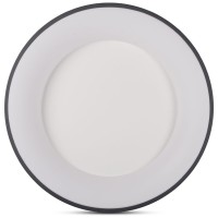 Plafoniera LED Lind 32W 4000K 38cm IP20 negru, Erste