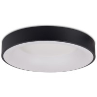 Plafoniera LED Lind 62W 4000K 60cm IP20 negru, Erste - imagine 5