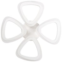 Plafoniera LED Evis 60W 3CCT 4500lm 43.5cm telecomanda, alb
