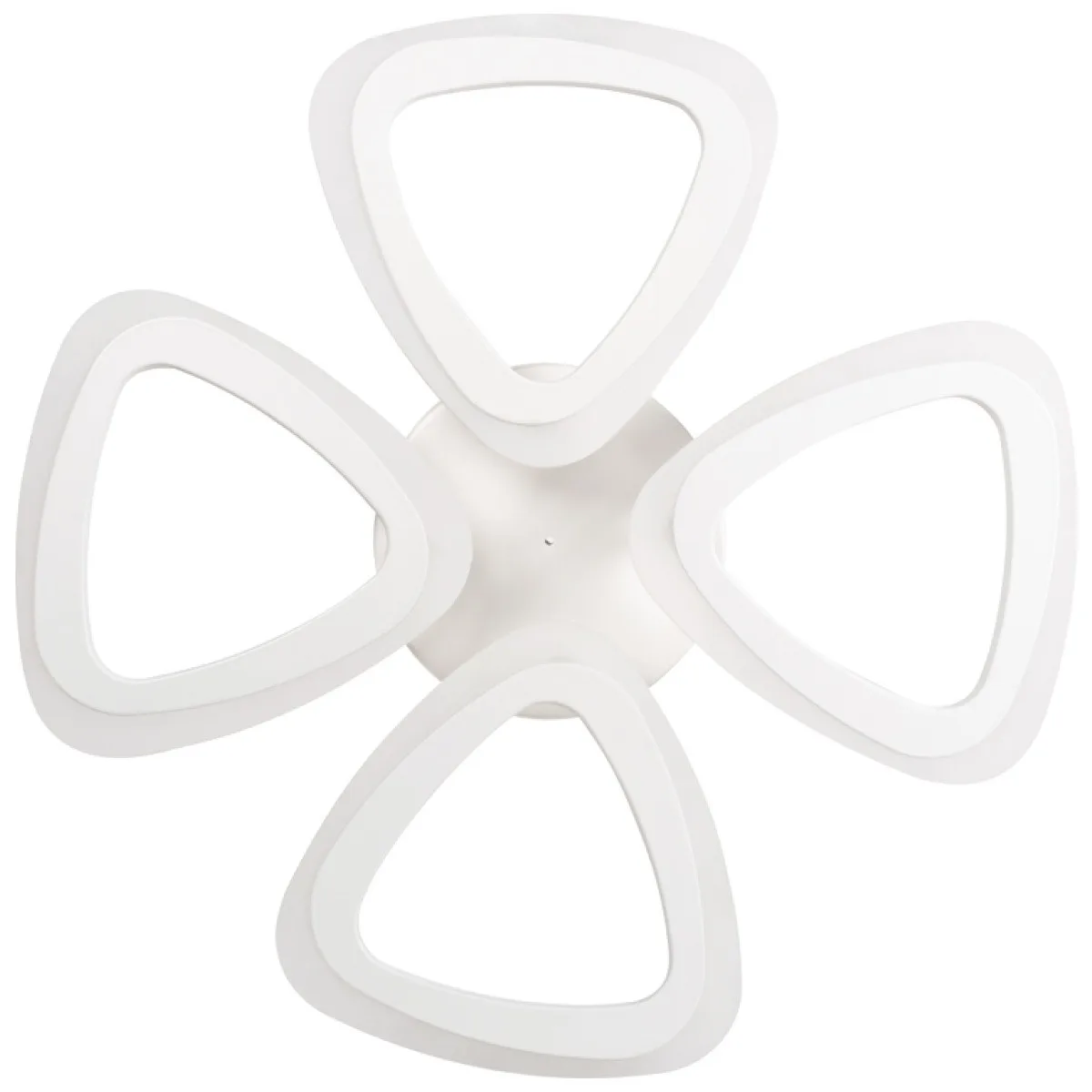 Plafoniera LED Evis 60W 3CCT 4500lm 43.5cm telecomanda, alb