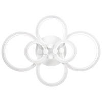 Plafoniera Europe LED 140W 3CCT 79x56cm telecomanda, alb Erste