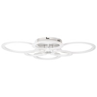 Plafoniera Europe LED 140W 3CCT 79x56cm telecomanda, alb Erste - vedere laterala