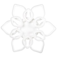 Plafoniera Azalia LED 148W CCT 3000-6000K + RGB, 83cm, telecomanda