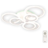 Plafoniera LED Shine 98W 3CCT+RGB 65cm cu telecomanda, Erste - imagine 5