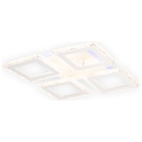 Plafoniera LED Tetra 60W 3CCT RGB 39cm patrata alba, Erste - vedere laterala