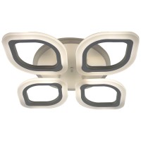 Plafoniera Agata LED 40W 3CCT 3000-6000K + RGB, 38cm, alb, Erste - vedere laterala