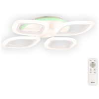 Plafoniera Agata LED 40W 3CCT 3000-6000K + RGB, 38cm, alb, Erste - ambalaj